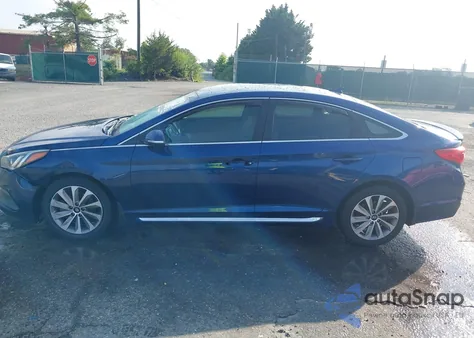 2015 Hyundai Sonata Sport/Limited из США, поврежденный, VIN 5NPE34AF5FH176321